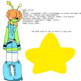 My Alien OC!!