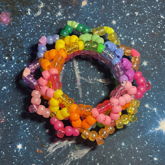 Rainbow Cuff W/star Charms On The Sides :D