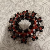 Red 3d Disc Cuff