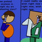 CAN WE PRETEND THAT AIRPLANES IN THE ***HT SKY ARE LIKE SHOOTING STARS!!!  