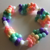 Pastel Rainbow Matte Bows Phattie From Schoolofrockreject