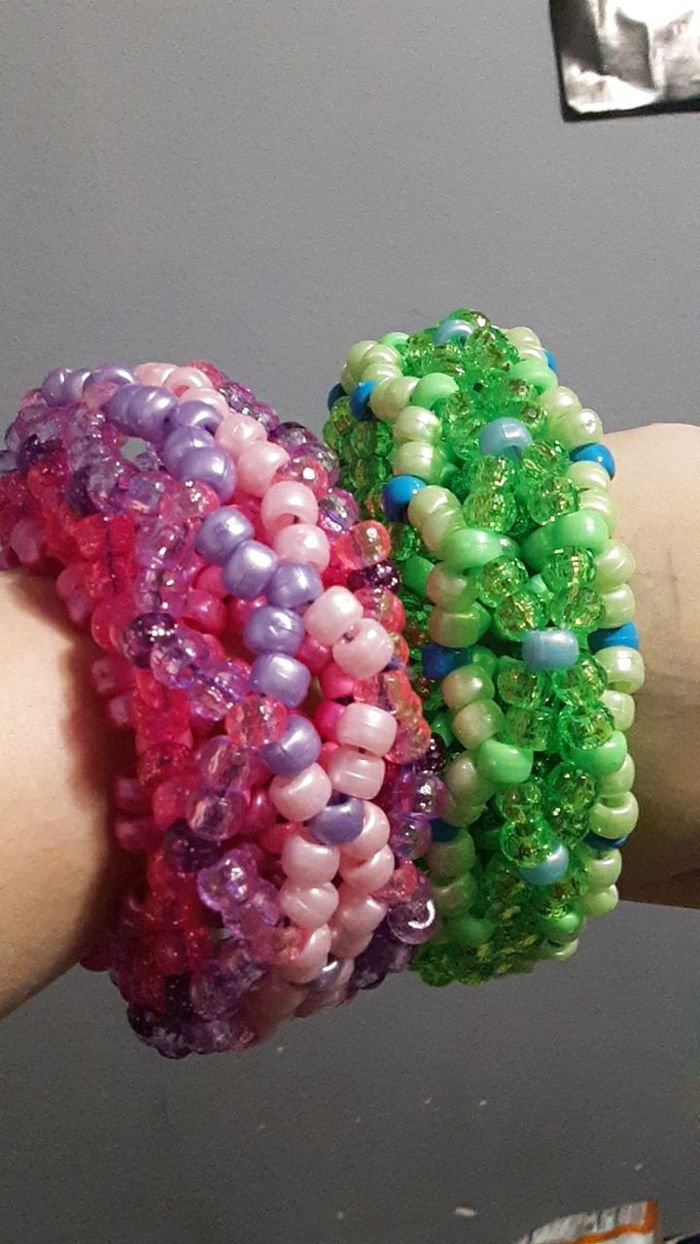 My first ufo cuffs! by Holidays0sucks Kandi Photos on Kandi Patterns