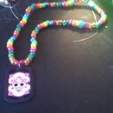 Skull Necklace Front