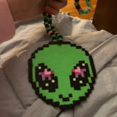 Alien Perler Necklace