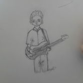 Fan Art Of Deacy In Tokyo On Feb 12, 1981