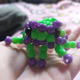 1st Time Making A 3d Kandi Octo And Giving It To Me Friend!!!!