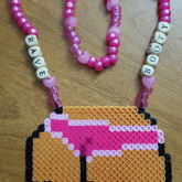 Rave Booty Perler Necklace