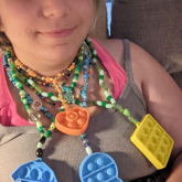 Pop It Necklaces To Give Away