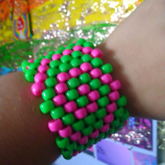 Green And Pink Cuff