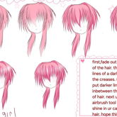 How To Shade Hair The 2000s Anime Artstyle Tutorial
