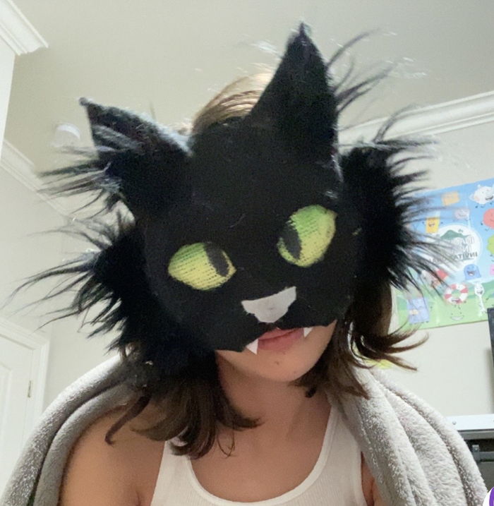 Therian cat mask by lanbug09 - Kandi Photos on Kandi Patterns