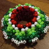 Watermelon From The River To The Sea Cuff