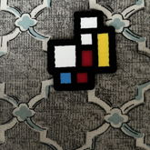 Mondrian Painting Perler