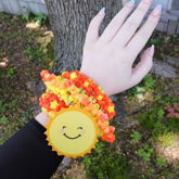 Sun Kandi Cuff by Haileyyy_666_ - Kandi Photos on Kandi Patterns