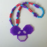 Deadmau5 Perler Necklace 