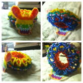 Rainbow Bunny Mini Slinky Cuff