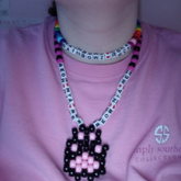 Cat Necklace + Rainbowz Rock Choker