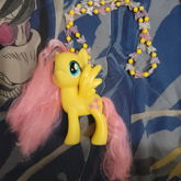 My Little Pony Fluttershy Kandi Necklace 