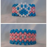 Trans Dogboy Multistitch Cuff