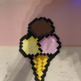 Ice Cream Cone Perler / Pattern By 123reesecup