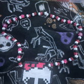 Monster High Logo Perler Necklace 