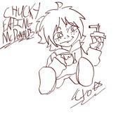 I Drew Him W McDonald's 