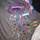Pride Festival Kandi (sorry About The Logo Gang Idk Why That’s There)