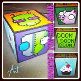 Invader Zim Inspired Coin Bank