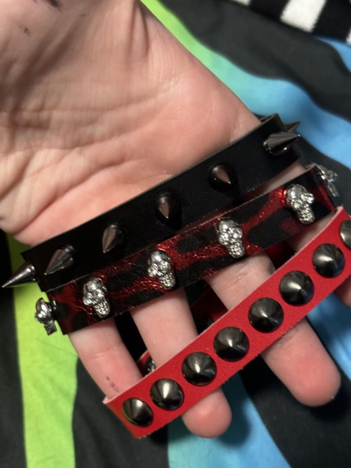 Hot Topic Patterns Braclets i got at hot topic!! by lanbug09 - Kandi Photos on Kandi Patterns