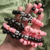 Peep Bday Cuff Set