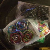 KeyChains And Black Beads 