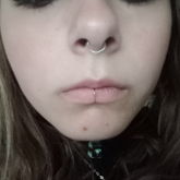 Lip Piercing (fake)