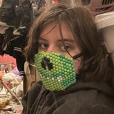 Me Actually Wearing The Calliope Mask 