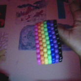 Rainbow Ladder Cuff (ft My Art Wall)