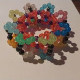 Colouful Kandi Ball Cuff