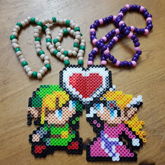 Link & Zelda Couples Necklaces