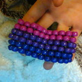 Bisexual Peyote Cuff I Just Made 