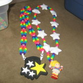 Rainbow Brite And Star Necklaces