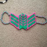 Green And Pink Mask