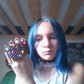 Brown And Multicolor Cosmic Brownie Cuff