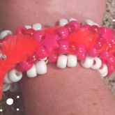 Pink Worm Cuff