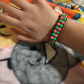 Pink And Green Checkered