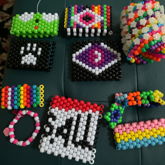 All Kandi Cuffs I Have Made So Far!!! 