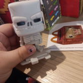 Skeleton From McDonald's. His Name Is Rattle.