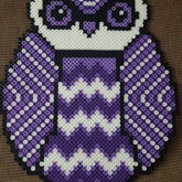 Tridal Owl Perler
