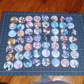 Buttons/badges/pins 1 (vocal Synths) 