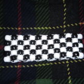 Checkered Square Stitch Cuff