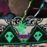 UFO Kandikini W/ Matching Alien Necklace 
