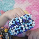 Shadow Milk Cookie Kandi Cuff