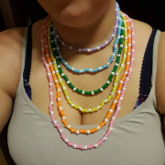 Rainbow Tiered Necklace